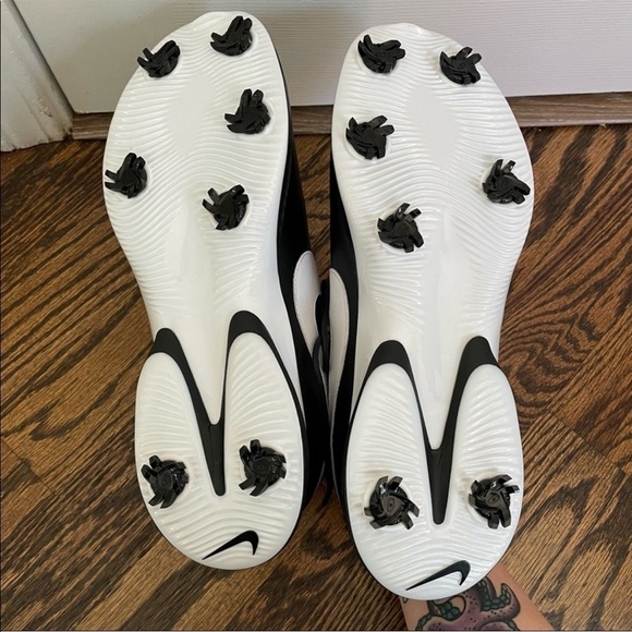 NWOT Nike Air Zoom Victory Tour 2 Golf Shoes Black White DJ6569-001 - Picture 4 of 6